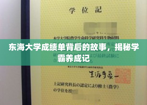 东海学霸风云录，揭秘高分背后的成长密码