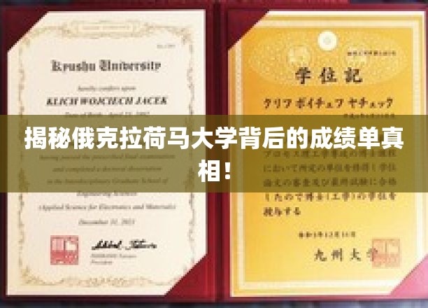 揭秘俄克拉荷马大学背后的成绩单真相！