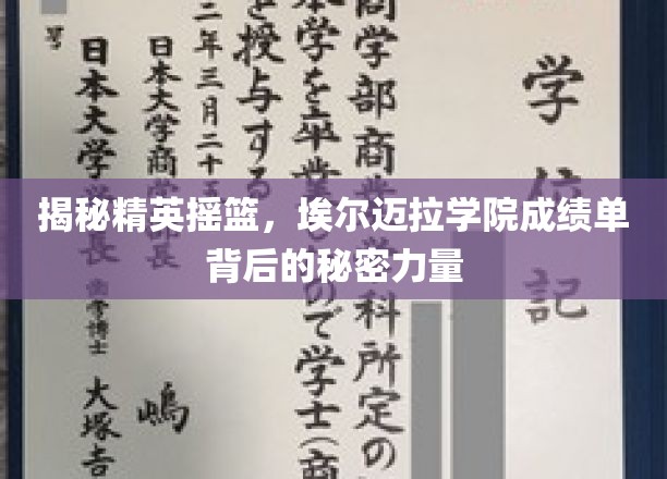 揭秘精英养成记，埃尔迈拉学院成绩单背后的神秘引擎