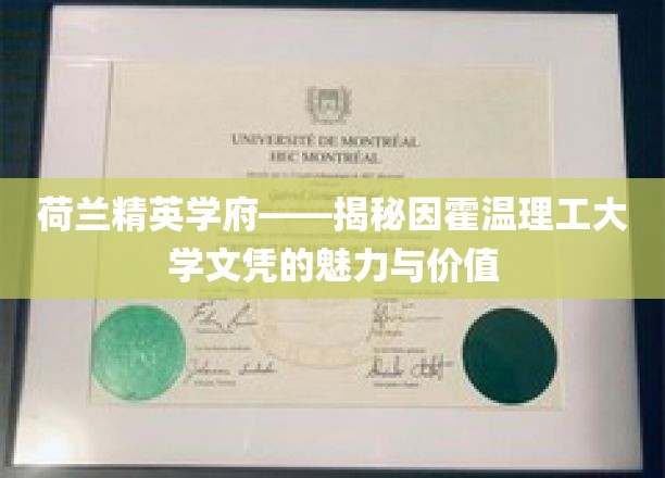 荷兰教育瑰宝，探寻因霍温理工大学学位的非凡力量与广阔前景