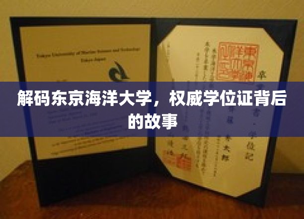 探秘东京海洋大学，学位证背后的非凡历程
