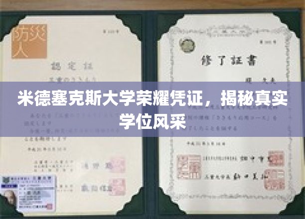 探寻米德塞克斯大学学位魅力，荣耀凭证背后的真实风采