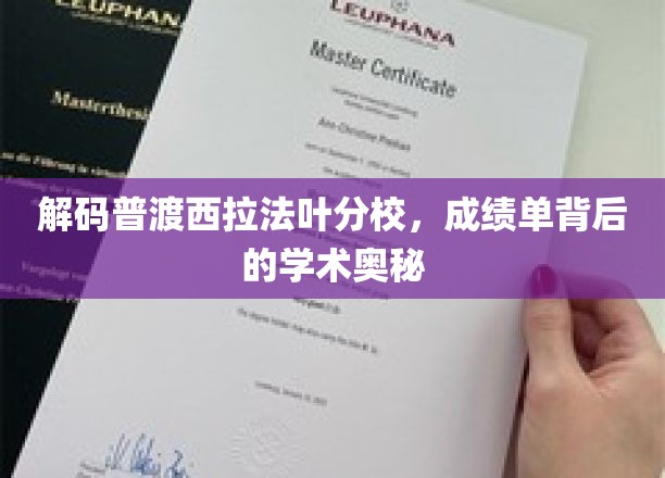 探秘普渡西拉法叶分校，揭秘学霸背后的学术秘籍