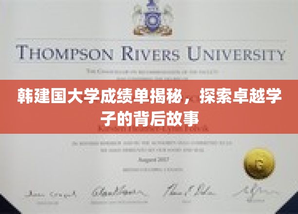 韩建国大学成绩单揭秘，探索卓越学子的背后故事