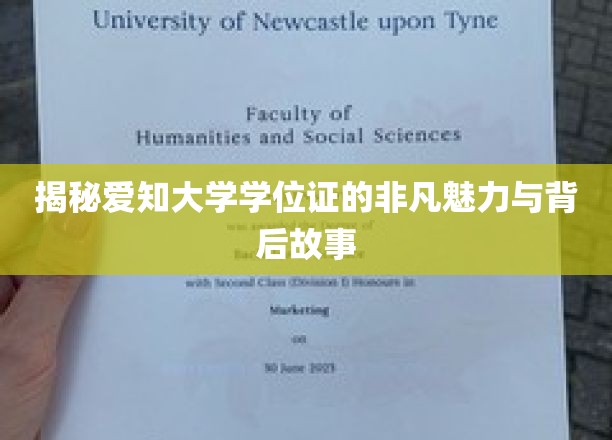 揭秘爱知大学学位证的非凡魅力与背后故事