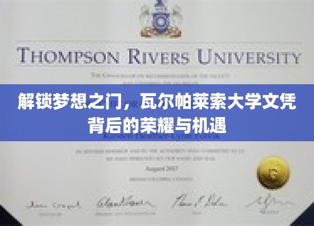 瓦尔帕莱索大学文凭，开启荣耀之路，探索无限机遇