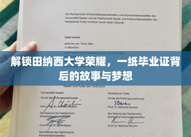 解锁田纳西大学荣耀，一纸毕业证背后的故事与梦想