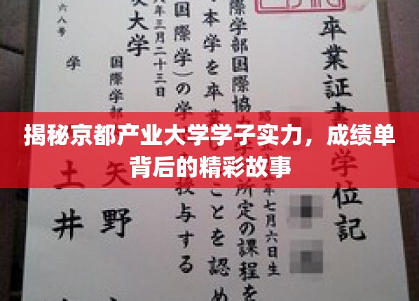 揭秘京都产业大学学子实力，成绩单背后的精彩故事