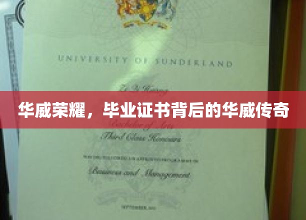 华威荣耀揭秘，毕业证书背后的传奇故事