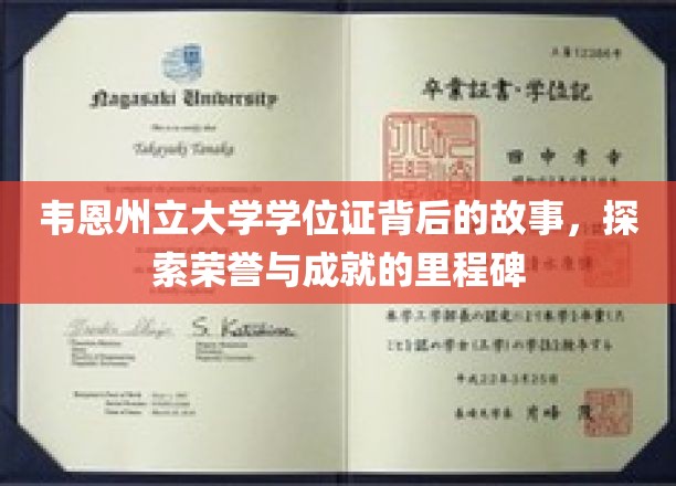 韦恩州立荣耀之路，一纸学位证背后的传奇篇章