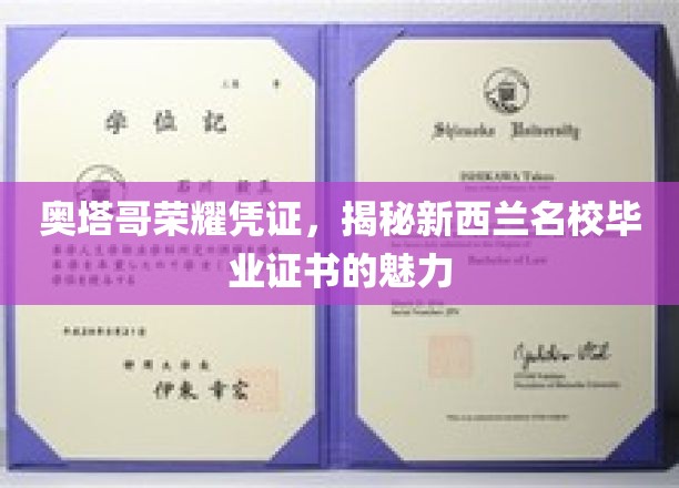 奥塔哥荣耀凭证，揭示新西兰名校毕业证书的非凡魅力