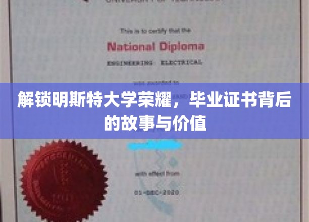 探寻明斯特大学荣耀，毕业证书背后的故事与价值
