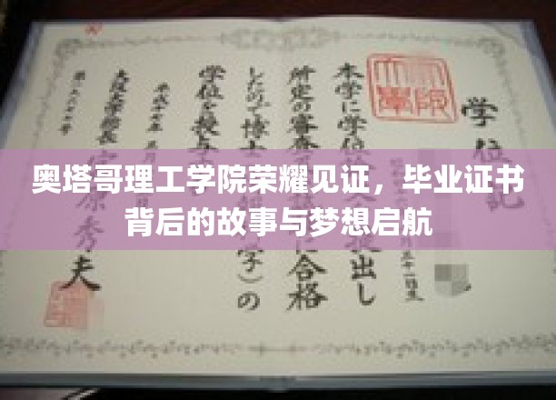 奥塔哥理工学院荣耀瞬间，毕业证书见证梦想起航的非凡历程