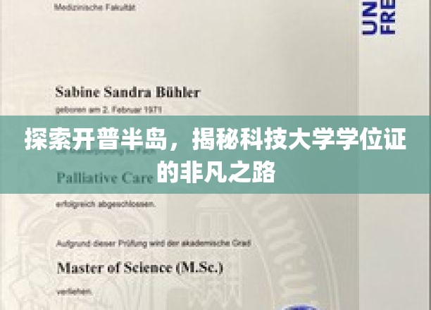 穿越开普半岛，解锁科技大学学位证的传奇旅程