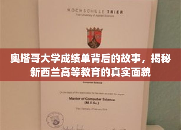 奥塔哥大学成绩单背后，一窥新西兰高等教育真实图景