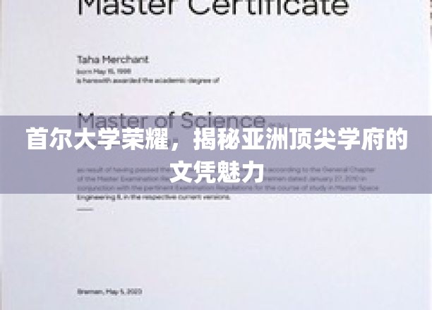 亚洲顶尖学府风采，首尔大学文凭背后的吸引力揭秘