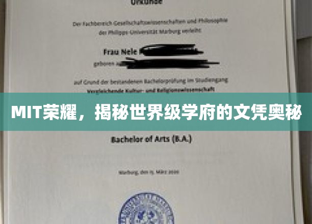 MIT荣耀，揭秘世界级学府的文凭奥秘