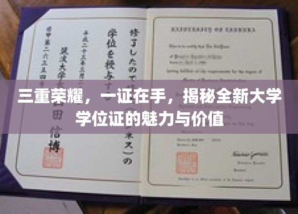 三重荣耀，一证在手，揭开全新大学学位证的魅力与价值