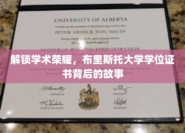 探寻布里斯托荣耀，揭秘学位证书背后的学术传奇