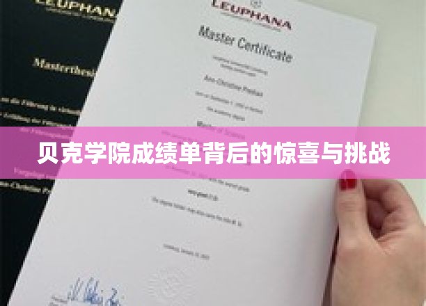 贝克学院成绩单背后的惊喜与挑战