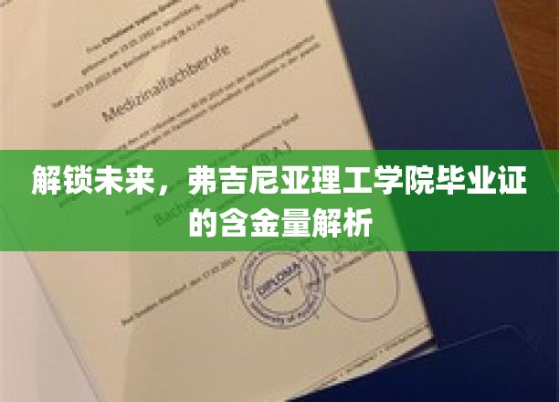 解锁未来，弗吉尼亚理工学院毕业证的含金量解析