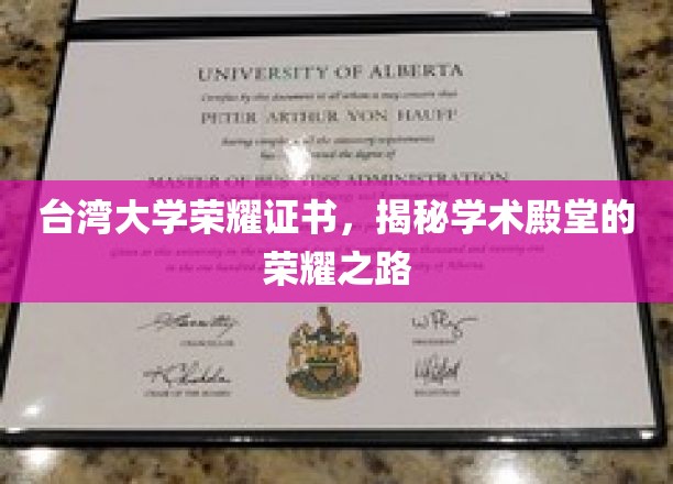 探寻台大荣耀，证书背后的学术传奇