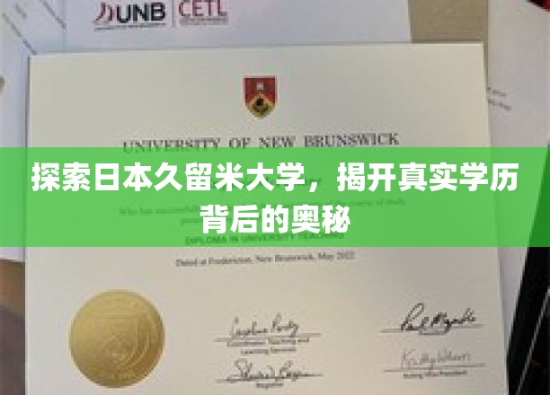探访日本久留米大学，揭示学历背后的真实价值