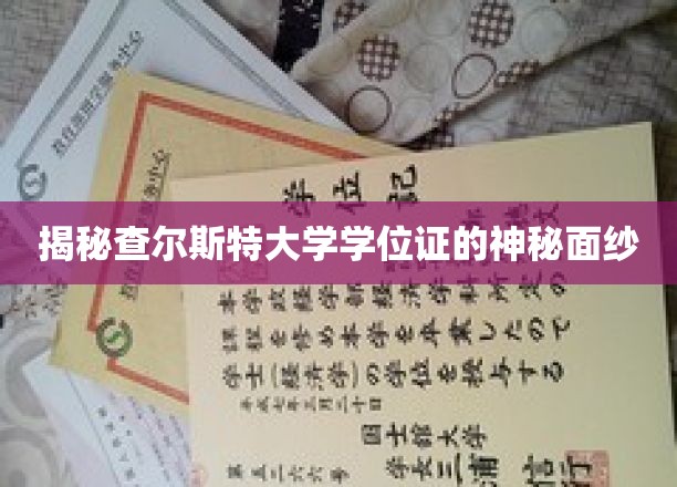 查尔斯特大学学位证背后的神秘密码，一探究竟！