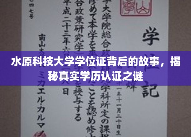 水原科技大学学位证，探寻学历认证背后的传奇与真相