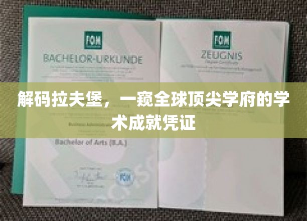探寻拉夫堡卓越，揭秘国际知名学府的学术荣耀之旅