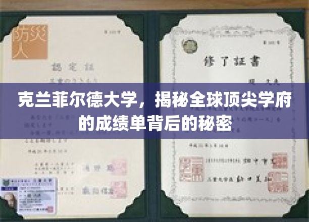 解码克兰菲尔德，揭开全球精英学府卓越成绩的背后奥秘