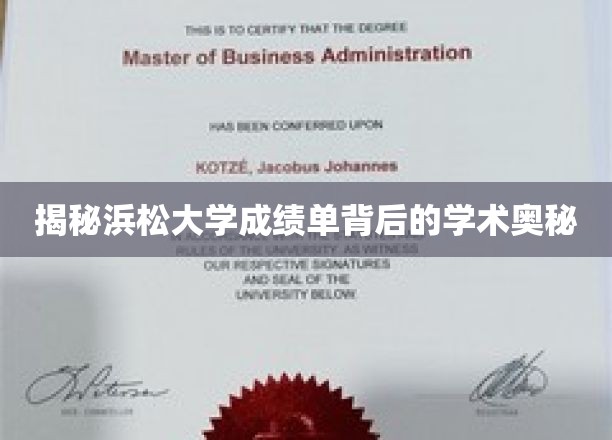 揭秘，浜松大学成绩单中的不传之谜