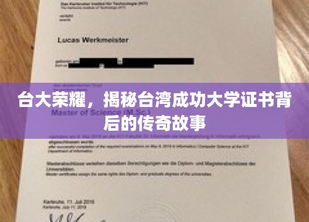 台湾台大证书之谜，揭开成功大学荣耀背后的传奇篇章