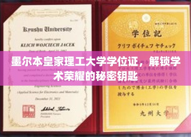 解锁墨尔本皇家理工大学学术巅峰的通行证