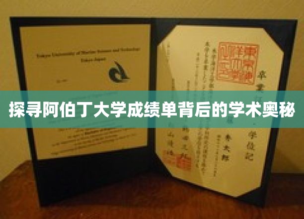 解码阿伯丁大学成绩单，一窥学术成就的神秘面纱
