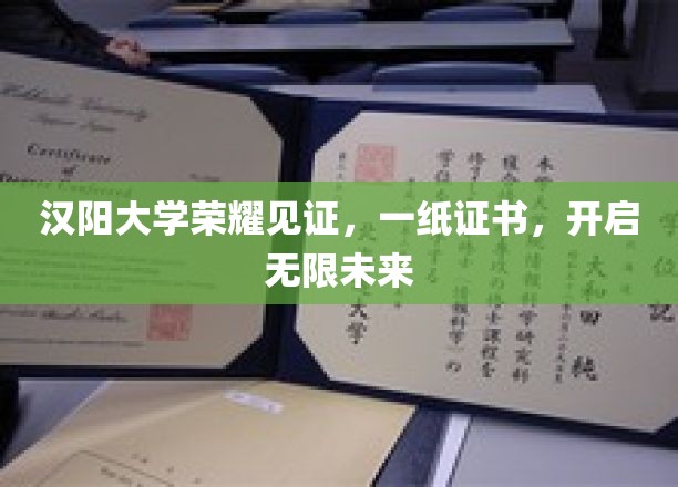 汉阳大学荣耀加冕，证书铸就璀璨前程