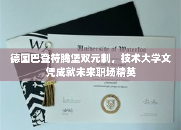 德式双元制教育赋能，技术大学文凭铸就职场未来之星
