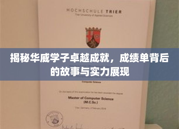 华威骄子荣耀绽放，揭秘学海征途中的辉煌瞬间与非凡实力
