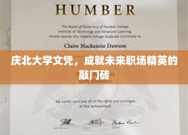 庆北大学文凭，成就未来职场精英的敲门砖