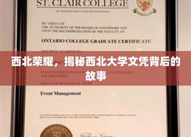 西北精英之路，揭秘西北大学文凭背后的传奇风采