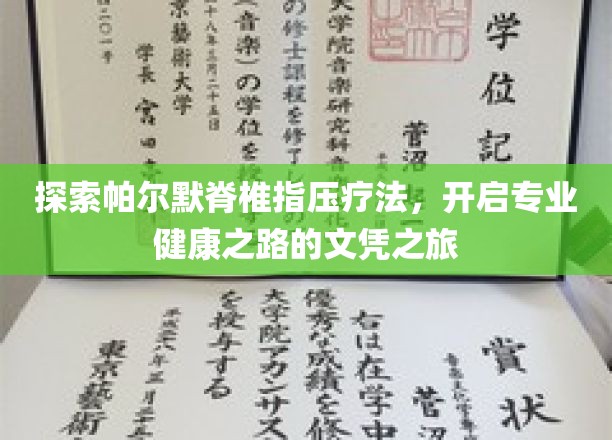 探索帕尔默脊椎指压疗法，开启专业健康之路的文凭之旅