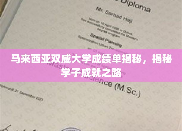 马来西亚双威大学成绩单揭秘，探寻学子成就之路