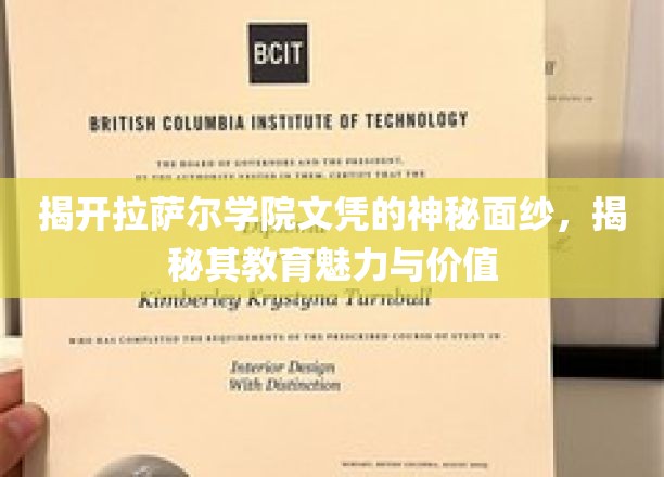 揭秘拉萨尔学院，文凭背后的教育瑰宝与非凡魅力