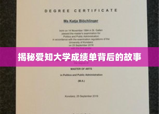 揭秘爱知大学成绩单背后的故事