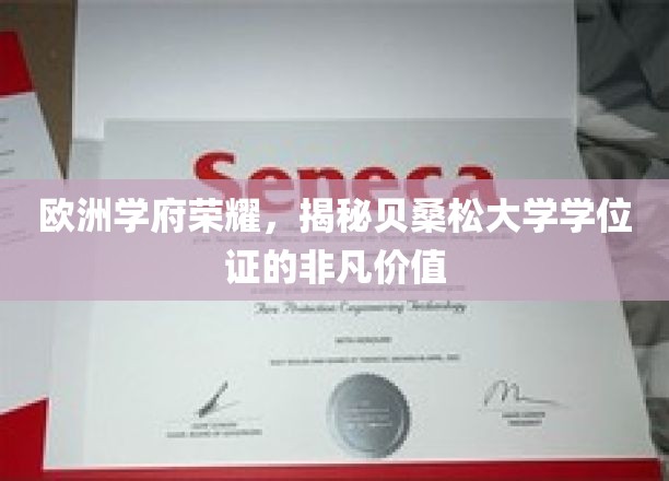 欧洲教育之光，贝桑松大学学位证的非凡魅力与价值
