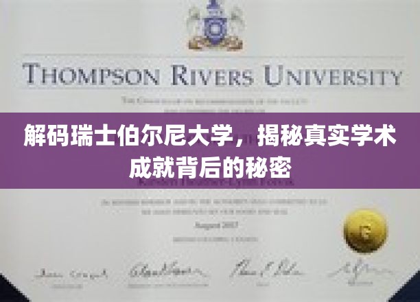 解码瑞士伯尔尼大学，揭秘真实学术成就背后的秘密