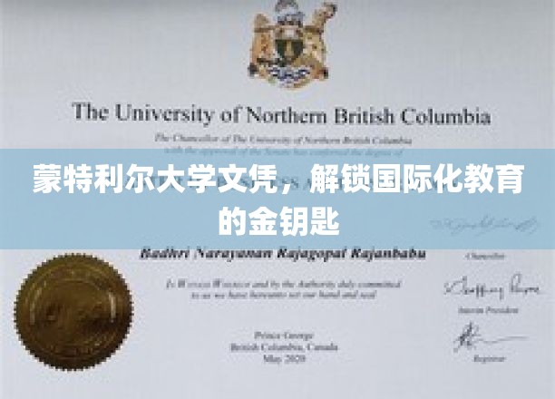 蒙特利尔大学文凭，开启全球视野的璀璨之门