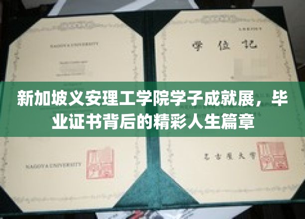 新加坡义安理工学院荣耀时刻，学子成就映照非凡人生轨迹