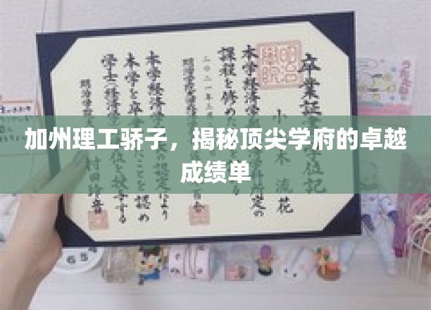 解码加州理工精英传奇，揭秘世界顶尖学府的耀眼成就
