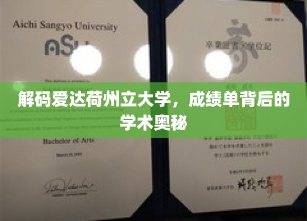 解码爱达荷州立大学，成绩单背后的学术奥秘